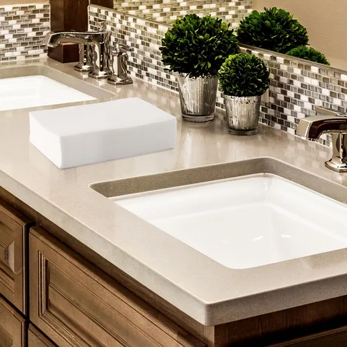 Miniatura 6 de BloominGoods - Paquete de 50 servilletas de baño desechables de 12 x 17 pulgadas, toallas de invitados clásicas Lite de un solo uso, fabricadas