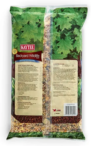 Miniatura 6 de Kaytee Mezcla de Alimento para Vida Silvestre de Patio para Ardillas, Ardillas Terrenas, Conejos y Otra Vida Silvestre del Patio, 5 Libras