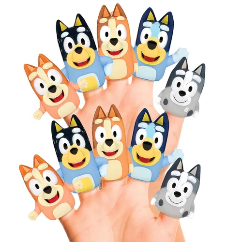 Miniatura 12 de Disney Mickey & Friends - Juego de marionetas de dedo de 10 piezas, recuerdos de fiesta, historia educativa, juguetes flotantes para piscina y playa