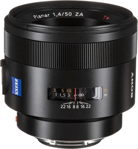 Sony SAL-50F14Z Carl Zeiss Planar T 1.969 in F1.4 ZA Lente Fija