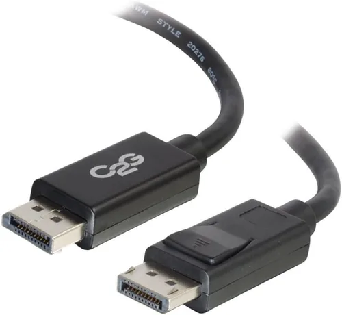 Miniatura 3 de Legrand - C2G DisplayPort 1.2 macho a macho, cable de puerto de pantalla negro, cable de pantalla digital de 1 pie, puerto de pantalla 8K, 1 unidad
