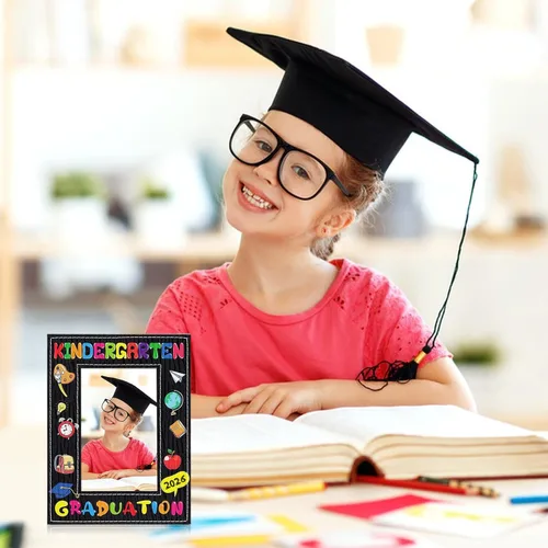 Miniatura 7 de SICOHOME Regalos de graduación de jardín de infantes – Marco de fotos de graduación preescolar preescolar 2026 de 4 x 6 pulgadas, regalo