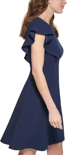 Miniatura 2 de DKNY Manga con volantes para mujer