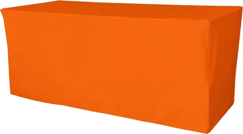 Miniatura 6 de LA Linen Mantel ajustable de popelina de poliéster, 96.2 in de largo x 30.0 in de ancho x 76.2