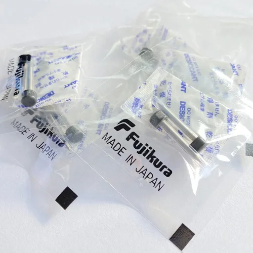 Miniatura 6 de (5 pares) ELCT2-20A electrodos para Fujikura FSM-50S 60S 60r 70S 80S Fibra Óptica Fusión Máquina/Fusión Empalmador Electrodo varilla ELCT2-20A
