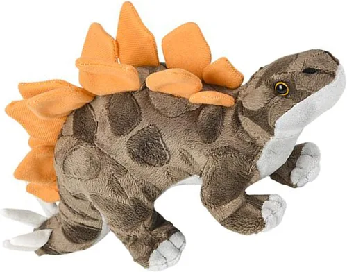 ArtCreativity Juguete de dinosaurio de peluche de estegosaurio de 14 pulgadas, animal de peluche suave y tierno para niños, bonita decoración de