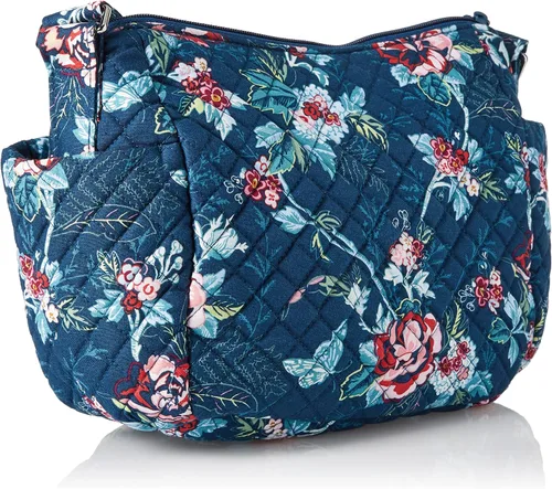 Miniatura 2 de Vera Bradley - Bolsa cruzada de algodón para mujeres en movimiento