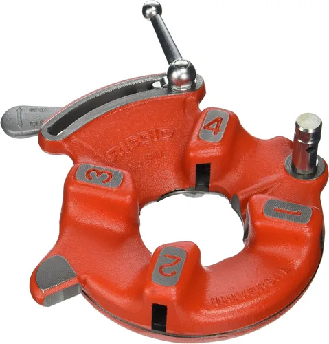 RIDGID 97065 811A - Cabezal universal de engrasado para mano derecha de apertura rápida para tubos NPT de 1/8 a 2 pulgadas, construcción duradera de