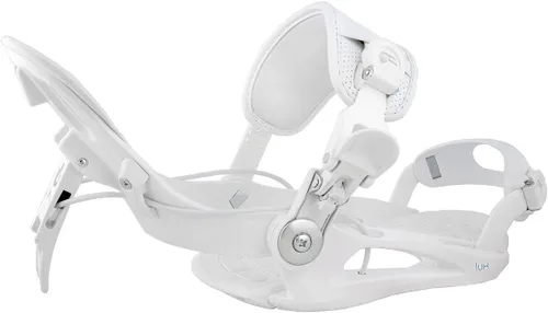Miniatura 2 de System LUX - Fijaciones de snowboard estilo entrada trasera para mujer (M/L)