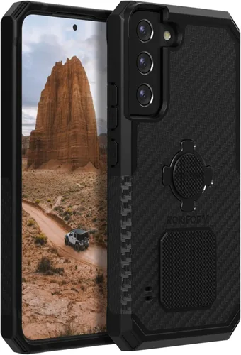 Miniatura 8 de Rokform - Funda para Galaxy S22, serie resistente, funda magnética con bloqueo giratorio, armadura probada contra caídas (negro)