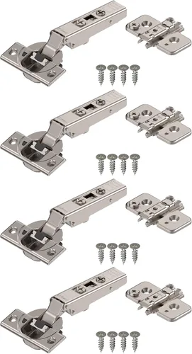 Miniatura 7 de Blum Blumotion Bisagras para cerrado automático suave, con gancho superior, de 110 grados, con marco y placas de soporte., 71B3550