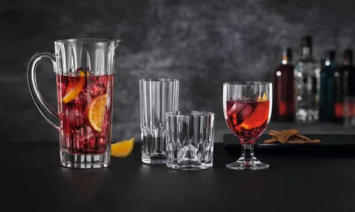 Miniatura 7 de Nachtmann Aspen Collection Highball Vasos, juego de 4, vasos largos para beber, cristalería de 11 onzas de alto, para mezclar bebidas y cócteles
