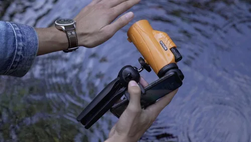 Miniatura 8 de Python - Telescopio monocular Explorer de 0.394 x 1.654 in con adaptador para teléfono inteligente y trípode, telescopio monocular de alta potencia
