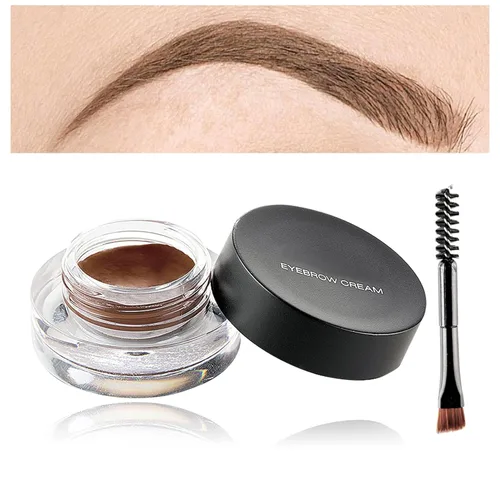 Miniatura 13 de Crema de pomada para cejas, gel de pomada de cejas naturalmente de larga duración, impermeable, cosméticos de maquillaje de cejas delicados y suaves