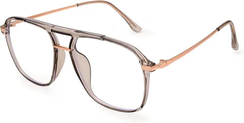 Miniatura 10 de Dollger Lentes de bloqueo de luz azul para mujer, estilo aviador de gran tamaño, lentes de computadora que protegen tu visión, elegantes y saludables
