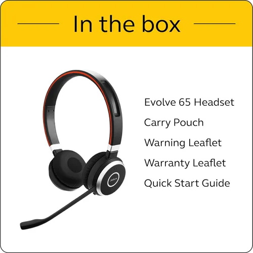 Miniatura 2 de Jabra Evolve 65 Mono MS, soporte de carga y enlace 370 - Audífonos con micrófono profesionales