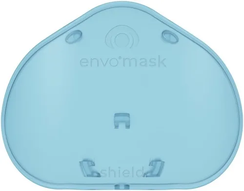 Miniatura 3 de Shield, azul, compatible con respirador Envo Mask N95, barrera física protectora y ligera, cierre de clip, estándar, red de dormir (70003-01)