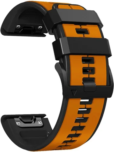 Miniatura 10 de Abanen Correa de reloj de silicona de ajuste rápido de 0.866 in para Garmin Insintct 3 de 1.772 in, Fenix 8 de 1.850 in, epix Pro de 1.850 in
