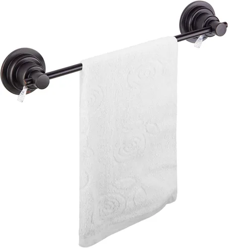 Miniatura 9 de JiePai Toallero con ventosa de 24 pulgadas, Toallero de succión al vacío moderno y removible para puerta de baño, Soporte de toalla adhesivo
