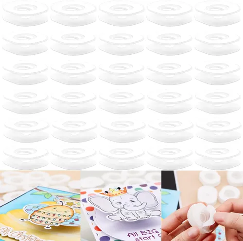 Miniatura 9 de CYFUN DESIGN Juego de 60 piezas de acción tambaleantes autoadhesivos, mini resortes tambaleantes para añadir movimiento a tus tarjetas interactivas