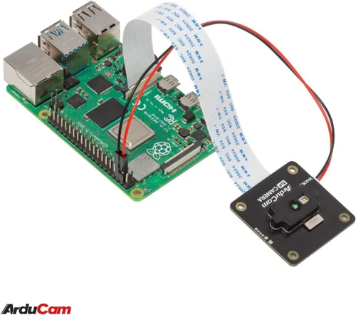 Miniatura 5 de Arducam Cámara ToF, módulo de cámara enrollable a color de 0.43MP con estuche para Raspberry Pi y Nvidia Jetson Board, solución de detección