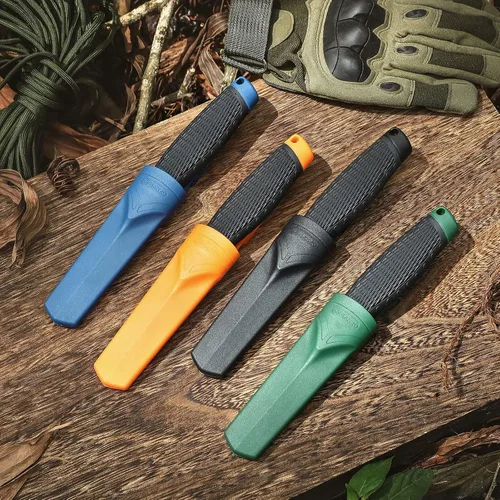 Miniatura 7 de Ganzo G806-OR Cuchillo de hoja fija 8CR14 Hoja de acero inoxidable Mango ergonómico antideslizante Camping Caza Pesca al aire libre EDC Cuchillo