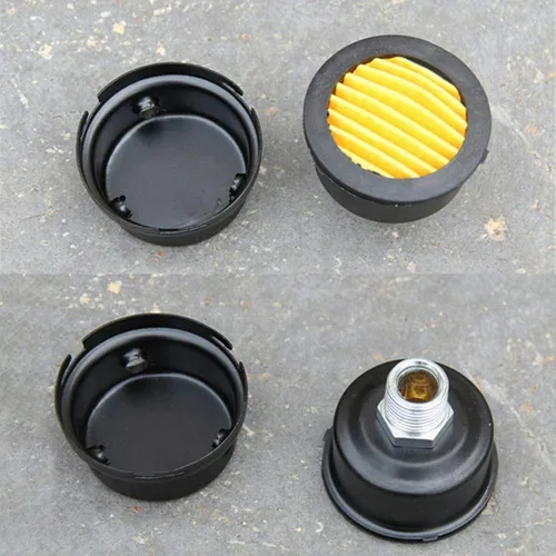 Miniatura 8 de HL018200AV Compresor de Aire Filtro Silenciador de Compresor de Aire de Metal Filtro de Admisión Silenciador de Sonido Silenciador 0.787 in Rosca