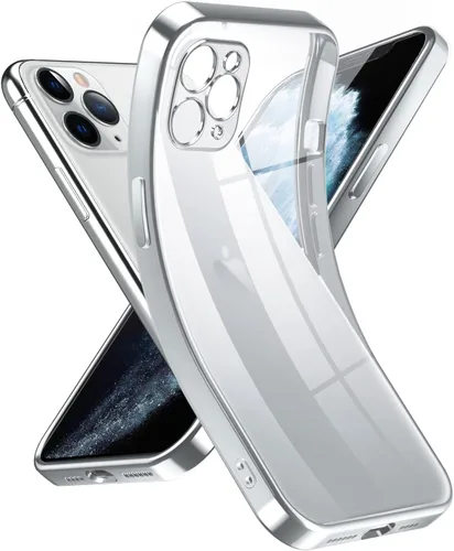 Miniatura 105 de Supdeal Funda transparente para iPhone 13 Pro, no amarillea, protección de cámara, probada en caídas de grado militar, transparente, a prueba