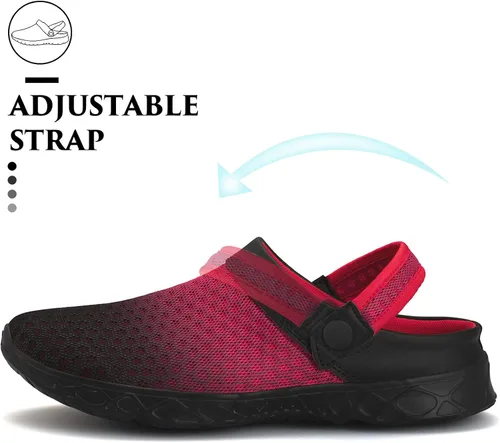 Miniatura 4 de SAGUARO - Zapatos de jardín de secado rápido para hombre y mujer, zuecos ligeros de jardinería, sandalias de agua para deportes. uso en exteriores