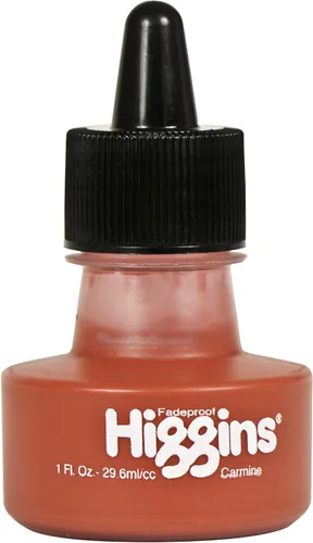 Miniatura 9 de Higgins Tinta de dibujo pigmentada, negra, botella de 1 onza (44021)