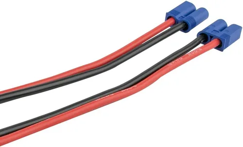 Miniatura 3 de 2 unids EC5 conector macho a 0.157 in Bullet Banana Plugs 12AWG Cable adaptador de plomo para cargador de batería RC