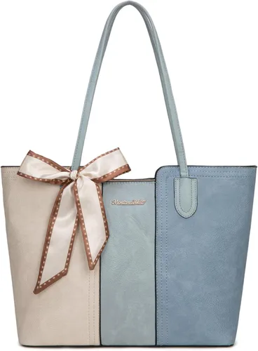Miniatura 24 de Montana West - Bolsos de mano para mujer, bolso tipo satchel con asa superior mediana