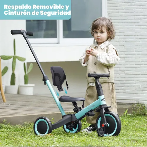 Miniatura 7 de newyoo - Triciclos para niños de 1 a 3 años, bicicleta para niños pequeños, regalo de cumpleaños y juguete para niños y niñas, triciclo para niños