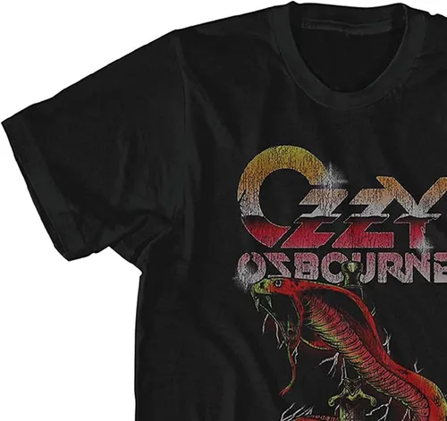 Miniatura 6 de Ozzy Osbourne - Camiseta clásica de rock para hombre