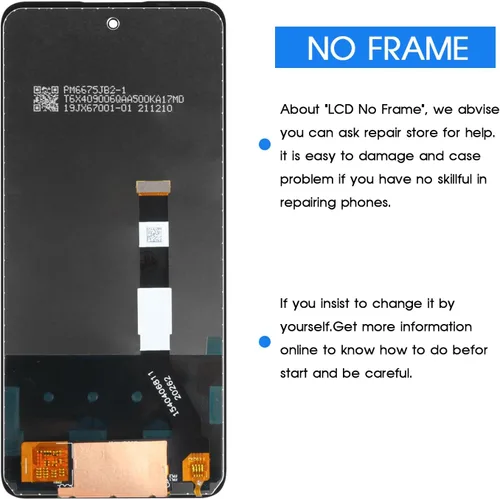 Miniatura 4 de Reemplazo de pantalla para Motorola Moto One 5G Ace para Moto G 5G 6.7 "LCD XT2113 XT2113-1 XT2113-2 XT2113-5 XT2113-3 Digitalizador Pantalla táctil