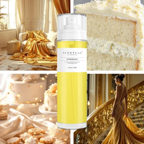 Miniatura 3 de Scentual Fragrances, Strawberry Clouds - Perfume ultraconcentrado para cabello y cuerpo, fragancia de mujer de larga duración, perfumes gourmand