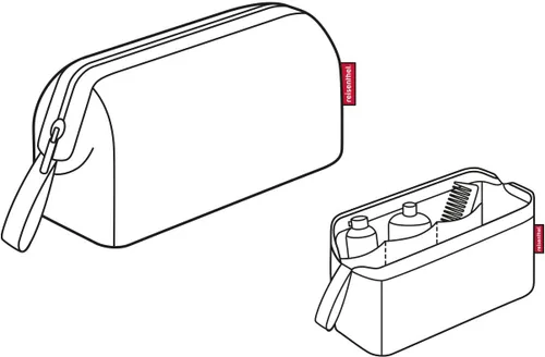 Miniatura 3 de reisenthel Travelcosmetic - Bolsa de cosméticos de viaje resistente y práctica, correa de mano, material repelente al agua.