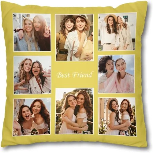 Miniatura 14 de Almohada personalizada para cargar imagen de pareja para regalo de cumpleaños de boda, almohada personalizada para novia novio