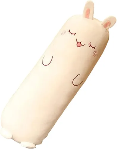Miniatura 8 de Almohadas de Cuerpo de Felpa Larga Lindas de 27" Almohadas de Cuerpo para la Cama con Forma de Animal de Peluche para Abrazar Muñecos de Peluche