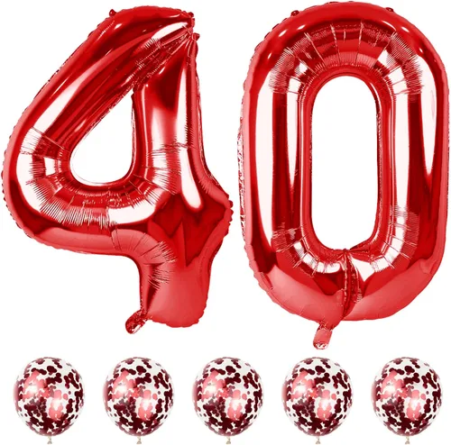 Miniatura 23 de Globos de oro rosa para cumpleaños número 16 para niñas, 40 pulgadas de gran tamaño, globos de lámina de mylar con el número 1 y 6, autoinflables