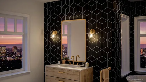 Miniatura 2 de Urban Ambiance Aplique de pared vintage de lujo, tamaño pequeño: 9.5 pulgadas de alto x 6.5 pulgadas de ancho, con elementos de estilo americano