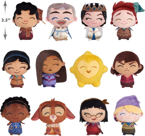 Miniatura 2 de Just Play Disney Wish Mini juguete coleccionable de peluche de 3 pulgadas en cápsula inspirada en bolsa ciega de Wishing Star, juguetes para niños