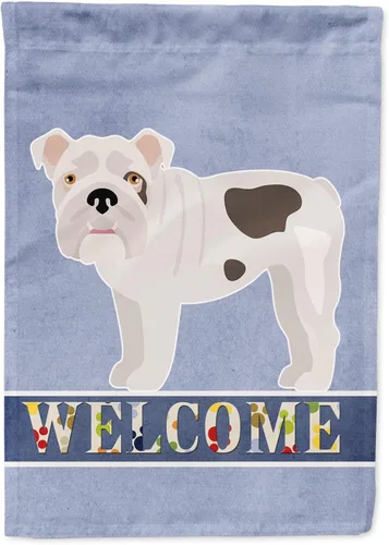 Miniatura 132 de Caroline's Treasures CK3647CHF - Bandera de bienvenida con diseño de bulldog francés, manga grande, para porche, para colgar en la pared, poliéster