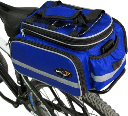 Miniatura 10 de Disconano® Bolsa impermeable multifunción para la parte trasera del asiento de bicicleta, para ciclismo de excursión, con maletero, paquete