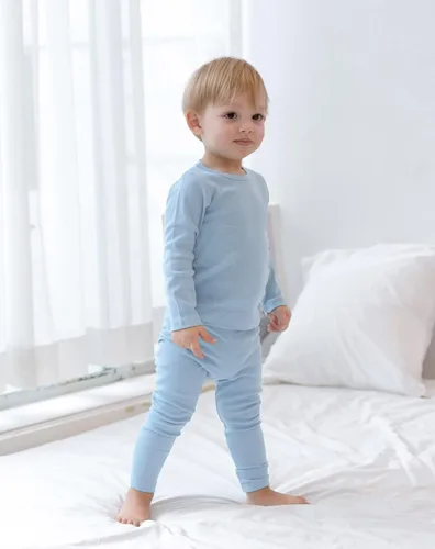 Miniatura 44 de AVAUMA - Pijama para niños y niñas de algodón básico para uso diario