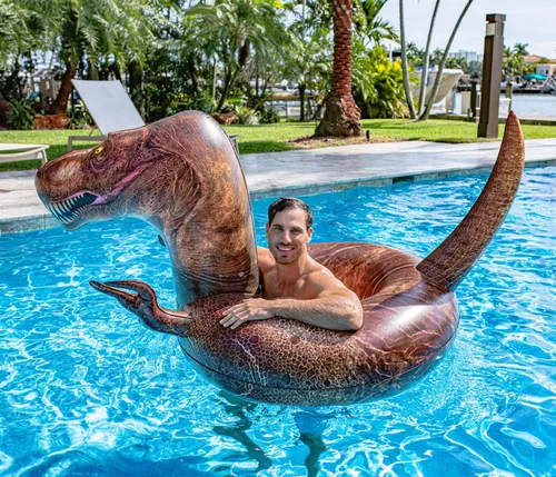 Miniatura 60 de PoolCandy Tubos inflables de piscina y anillos de natación para animales