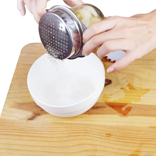 Miniatura 4 de Colador para latas de alimentos, tamiz de acero inoxidable, tapa de atún, prensa, colador de enlatado, escurridor de aceite, herramientas de cocina
