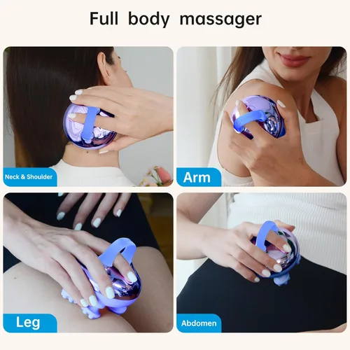 Miniatura 4 de COMFIER Masajeador de Cuero Cabelludo Inalámbrico para Crecimiento Capilar con 3 Modos de Amasado, Masaje de Cabeza Impermeable con 8 Garras
