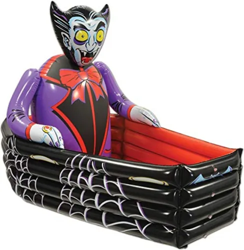Miniatura 17 de Beistle - Hielera inflable, contenedores de bebidas para fiestas, con decoración espeluznante de Halloween