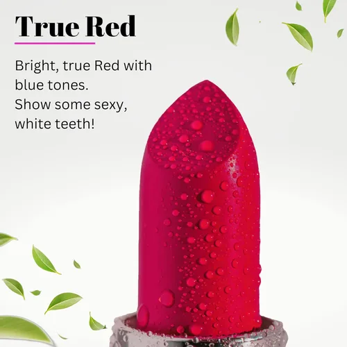 Miniatura 2 de Botanical Lipstick, Labial natural, orgánico, hidratante, no tóxico, larga duración, color vibrante, Rojo Berry